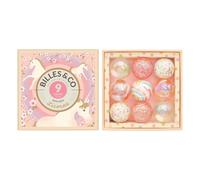 Set of 9 Unicorn caps Pink one size