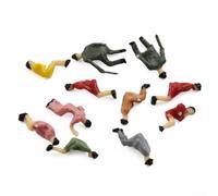 Set of 90 HO Scale Seated Figures for Model Railroads and Projects