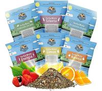 Set of all samples yerba mate Rio Parana | Samples of yerba mate 50g | Traditional, energy with guarana, weight loss, lemon, orange | Argentinian | Yerba mate tea | Natural caffeine | 6x50g