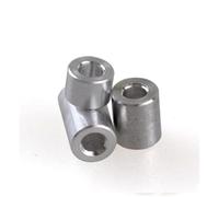 Set of Aluminum Bushing Gaskets M3 M4 M5 - Flat Washers and Round Hollow Spacers for DIY Projects(M3 10PCS T 8mm)