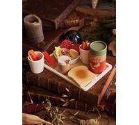 Set of Aperitifs in FSC® Wood beige medium solid with decor