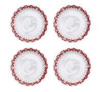 Bjorn dinner plate set, 4 pieces, in porcelain