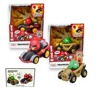 (Set of Both Red & Green) RED or GREEN ANGRY BIRDS SQUAWKERS Interactive Car