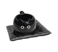 Set of Cat Cups - Cute Cat Cups, 210 ml Ceramic Siamese Kitten Tea Cup | Women, The Accessories Diluting, Cute Water Tumbler, Large Calibre Drinking Representations for Cat Enthusiasts