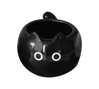 Set of Cat Cups - Cute Cat Cups, 210 ml Ceramic Siamese Kitten Tea Cup | Women, The Accessories Diluting, Cute Water Tumbler, Large Calibre Drinking Representations for Cat Enthusiasts