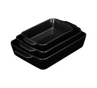 Set of ceramic casserole dishes Stackable Set of Casserole Dishes Heat Resistant