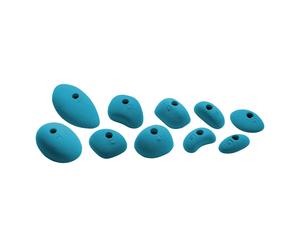 Set of climbing holds Ocun 2 Slopers Bleu TU