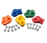 Set Of Climbing Stones - 5 Different Shapes In 5 Different Colours
