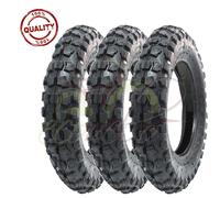 Union 3X 100/90-10 Cross Tires With Inner Tubes, TT, 51J, 3-Pack