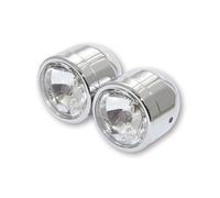 Highsider Double headlights with low and high beam, chrome