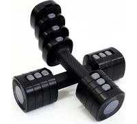 Adjustable Dumbbell Set 2 Weights From 1 To 2.5 KG For Home Gym Training