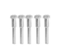 Set of Five 6mm Shank Mandrels for Use with Sandpaper and Rotary Tools