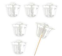 Set of flowers to fill - Supports to create a beautiful bouquet of sweets, chocolate, perfect for decorating weddings, birthdays, parties - a craft kit for all occasions