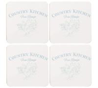 Premier Housewares Country Kitchen Placemats - Set of 4, Beige