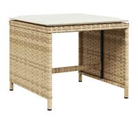 Set of Garden Stools with Cushions - Stylish Outdoor Seating vidaXL
