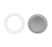 Set Of Gaskets And Coffee Maker Filter 4 Cups, 1 Pc, 0800039