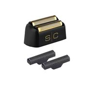 Set of Gold Foil Head and Steel Blades | Original Stylecraft Accessory | Replacement for Stylecraft Instinct Electric Shaver Black