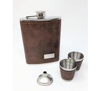 Set of Hip Flasks for Men and Women - Secret Hidden Flask Set with Funnel - Umbrella Flask Drink Disguise - Whiskey Flask for Concealing and Toting Liquor On The Go - Shot Cups Included JR1363