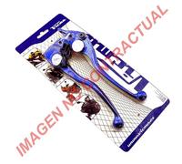 Tun'r brake lever for scooter, compatible with Speedfight, AJP rear disc, blue (