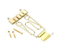 Set Of Metal 4 Strings Jazzes Archtop Guitar Trapeze Tailpiece With Wire Frame Hollow Out For 4 Strings Electric Guitar