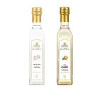 Set of Orange Blossom Water & Rose Water - Origin Lebanon - Artisanal Distillation - No Artificial Flavors - Ideal for Pastries, Drinks, and Fruits - Fair Trade Certified - 2x25cl - Terroirs du Liban