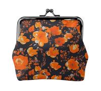 Set of Ornate Floral Coin Purse, Small Travel Kit Storage Pouch for Weekend Getaways and Business Trips