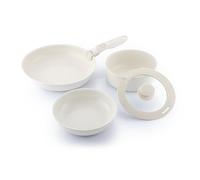 Set of Pans with Removable Handle and Lid Passet InnovaGoods 5 Pieces, Beige