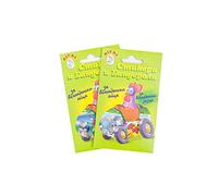 Set of Peel Off Stickers & Thermal Heat Shrink Wraps Sleeves for Decorating Colourful Art Easter Eggs - Decorations Wrapped Egg