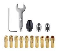 Set of Pliers Nuts for Rotary Tool Lathe Nut Set | Chuck for Rotary Tools - Tension Nut Set Heavy Duty Steel Tool for Boyfriend Dad Husband G