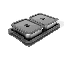 Set Of Premium Slate Serving Trays For 76 Cm Weber Plates