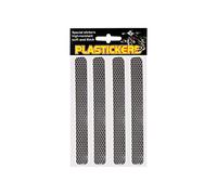 Set of Refractive Plastickers for Motorbike, Black