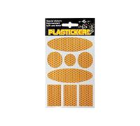 Set of Refractive Plastickers, Yellow