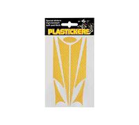 Set of Refractive Plastickers, Yellow
