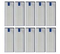 Set of Replacement Filters for bObsweep Bob PetHair and Appetite Vacuums, Sturdy Plastic and Mesh Design for Long Service Life, Keeps Floors Hygienic, White, 4-Pack(10 PACK)