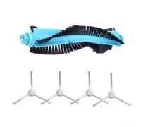 Set of Replacement Main and Side Brushes for Cecotec For Conga 15090 16090 AI SpinArm Home&Wash Robot Vacuum Cleaner for Enhanced Cleaning Efficiency