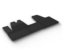 Set of Rubber Mats Compatible with Maxus eDeliver 3 (ev-30) 2020- (G Profile 3-Piece + Mounting Clips)