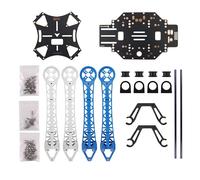 Set of S500 SK500 Aircraft Frame Kit 4 Axis Quadcopter Multirotor Frame with Fixed Plate, Shock Absorbing Bracket and Gimbal