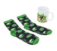 SET OF SOCKS AND CERAMIC MUG 325 ML MINECRAFT CORE 2025