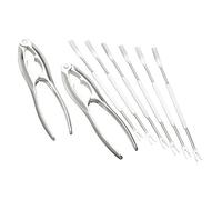 Kitchencraft Kcseafood Seafood Utensils Set Silver