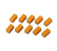 Set of Ten DPDT Power Relays at DC 12V Voltage Level Featuring an Eight Pin Configuration Suitable for PCB Mounting