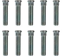 (Set of Ten Studs) 1/2" Longer Than Stock Wheel Stud Lug Bolt FITS 1982-2004 Chevy S10 S-10 Blazer GMC Jimmy Sonoma Trucks w/Wheel Spacers, Aftermarket Wheels.5" Extended Extra Length Front & Rear @