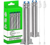 Set of Threads for the Door Hinge and Spring Blue for Dishwasher with the Original Code 00754867 for Bosch and for Siemens - Warranty 5 Years - ONIX TECH