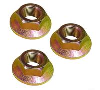 Set Of Three Metal Spindle Nuts For Cadet For Rzt 50 Plus For Rzt 54 For Zero Turn Mowers To Replace Worn Hardware And For Ensure Stable Cutting Deck Operation