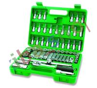 SET OF TOOLS 6PT SOCKETS / EXTENSION BARS / HEX BIT SOCKETS / PHILIPS PH BIT