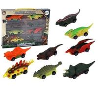 Set of toy dinosaurs 8 pieces