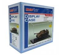 Set Of Two Display Cases For Cars 1/43 & 1/87 Tanks 1/72 & 1/144 111X61X63 Mm