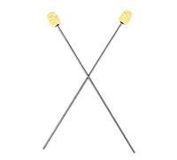 Set of Two Fire Eating Torches - 1" Woven Kevlar Head