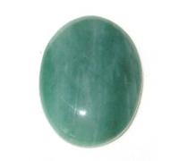 Set of Two Green Aventurine Quartz Worry Stones Crystal Healing Thumb Stones Gemstone Meditation Reiki Feng Shui