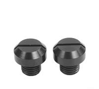 Set Of Two M10xp1.25 Threaded Mirror Hole For General Motorcycles Made From Metal To Block Debris Effectively