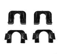 Set of Two Pairs Boot Cover Brackets for Ford for Fiesta Mk7 for Focus B Max C Max C3 DS3 and for Qashqai J10 Compatible with OEM 1539663 015532109E 8795EN Plastic Clips (2pair )